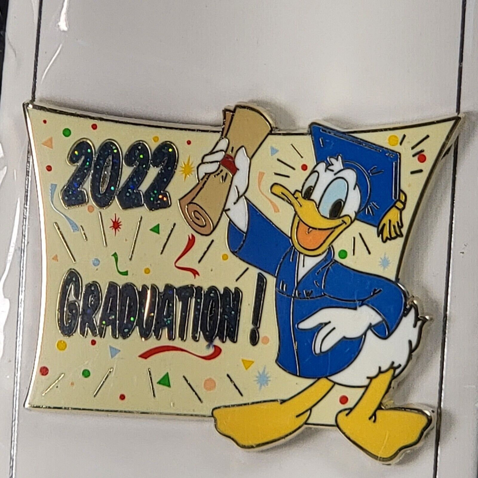 New Disney Parks Pin Trading Donald Duck Graduation Limited Release 