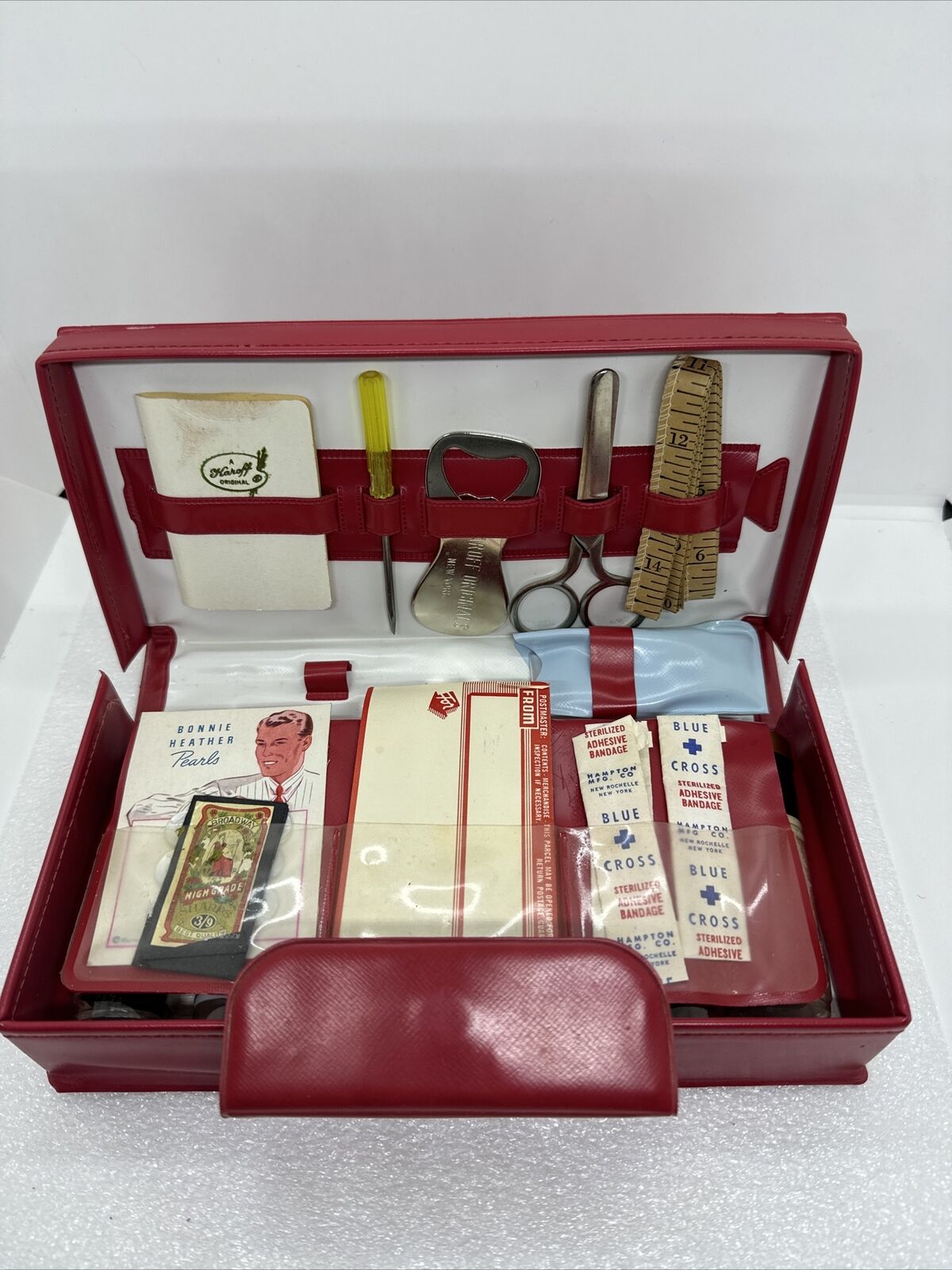 Vintage 1958 Karoff MY GIRL FRIDAY Travel Office Companion Indispensable Kit