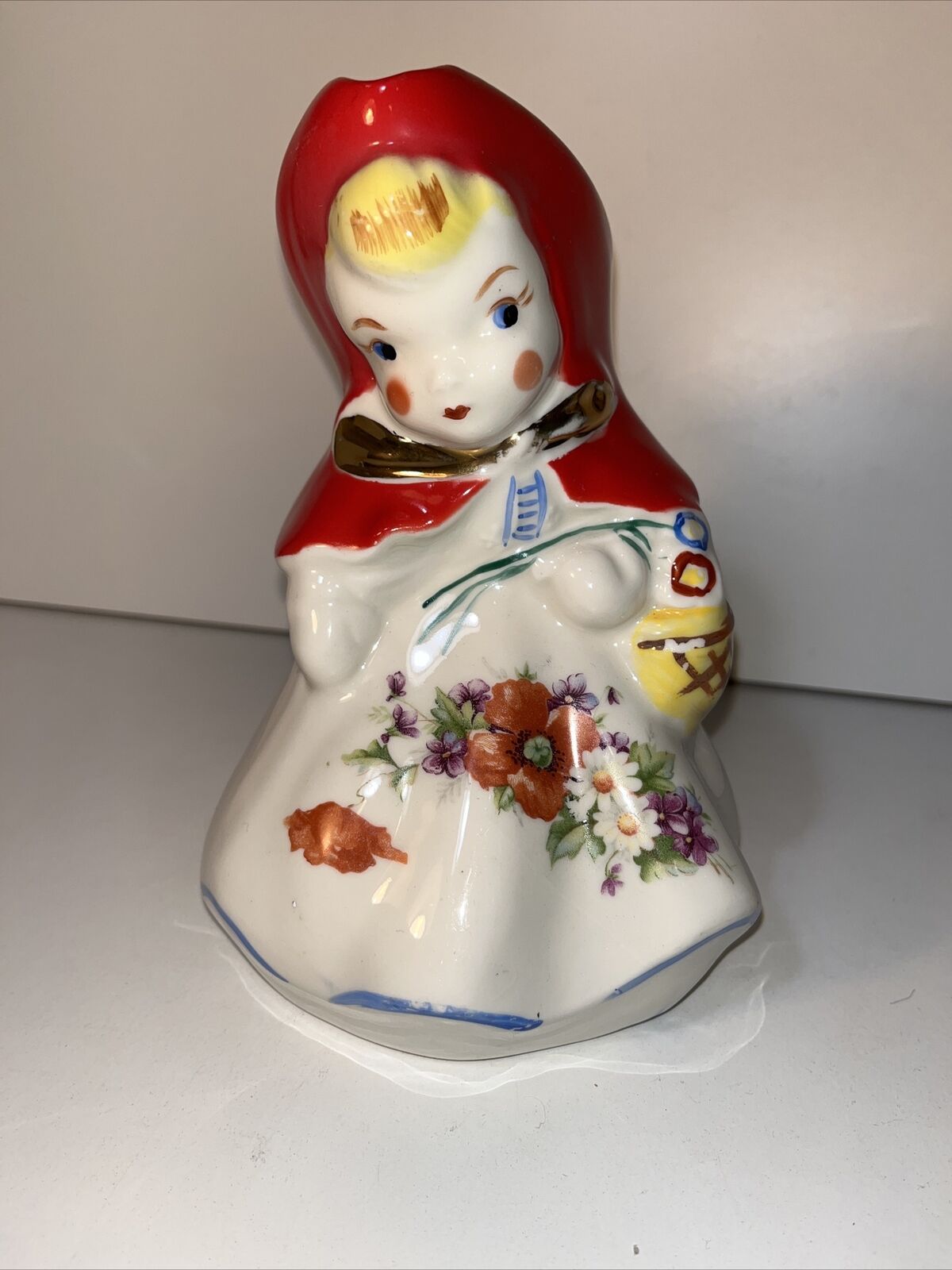 Vintage Hull Little Red Riding Hood 8” Milk or Water Pitcher #135889