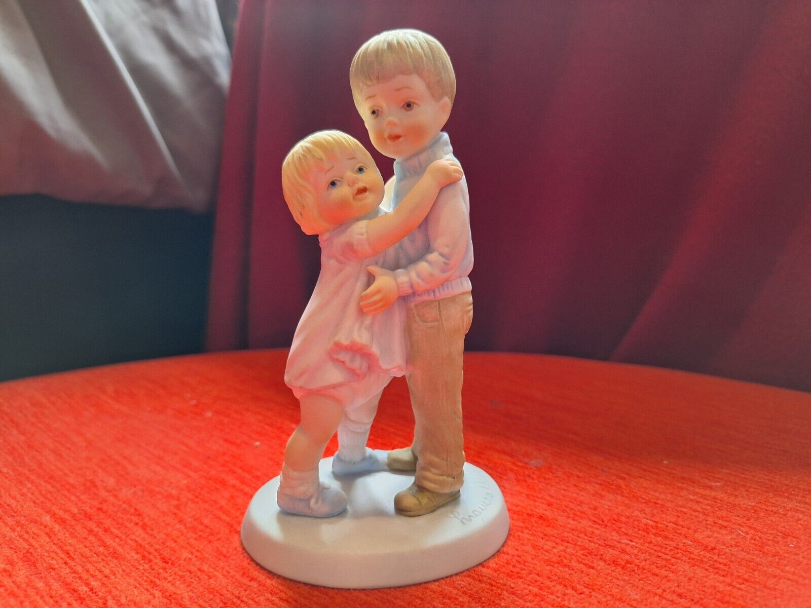 My Big Brother  A Child\'s World  By Frances Hook 1988 Ceramica Excelsis