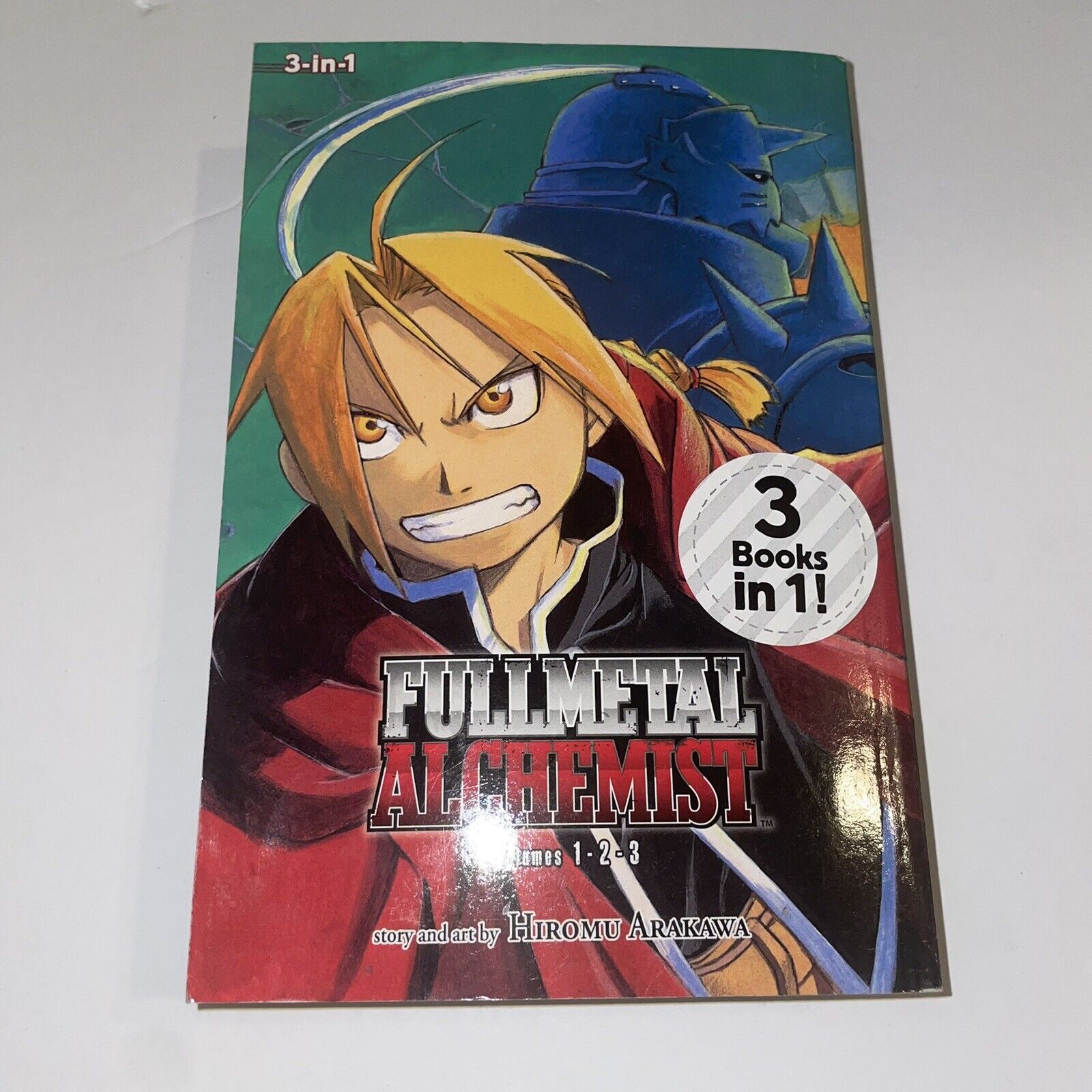 Fullmetal Alchemist, Vol. 1-3 (Fullmetal Alchemist 3-in-1) - Paperback - GOOD