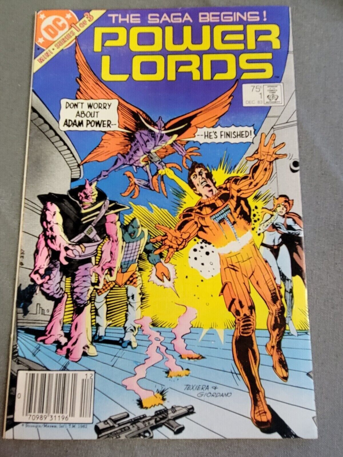 Power Lords #1, 2(Dec 1983, DC) Mini Series Based on the Toys from Revell