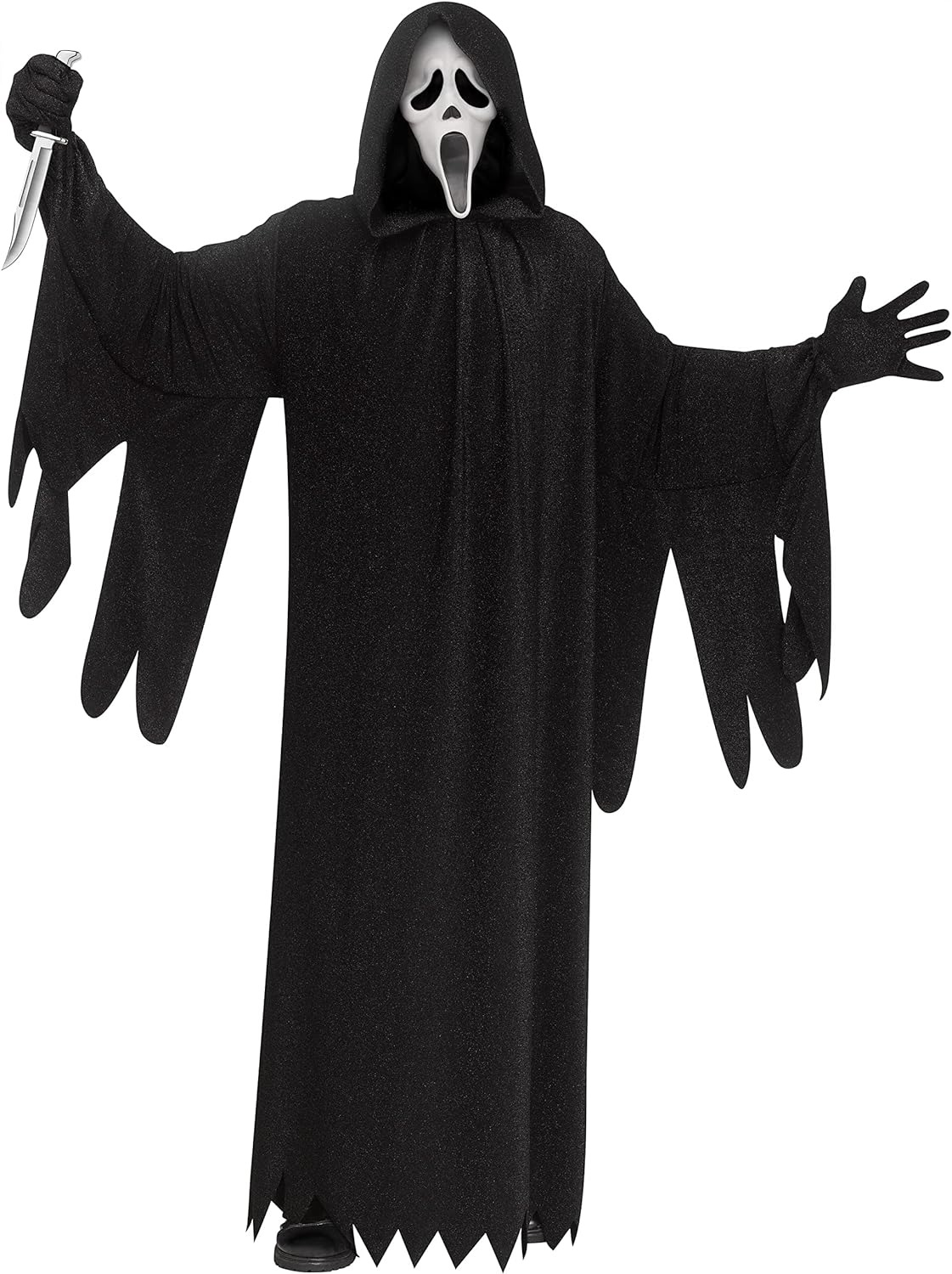 Officially Licensed 25Th Anniversary Movie Edition Ghost Face Adult Costume, Sta