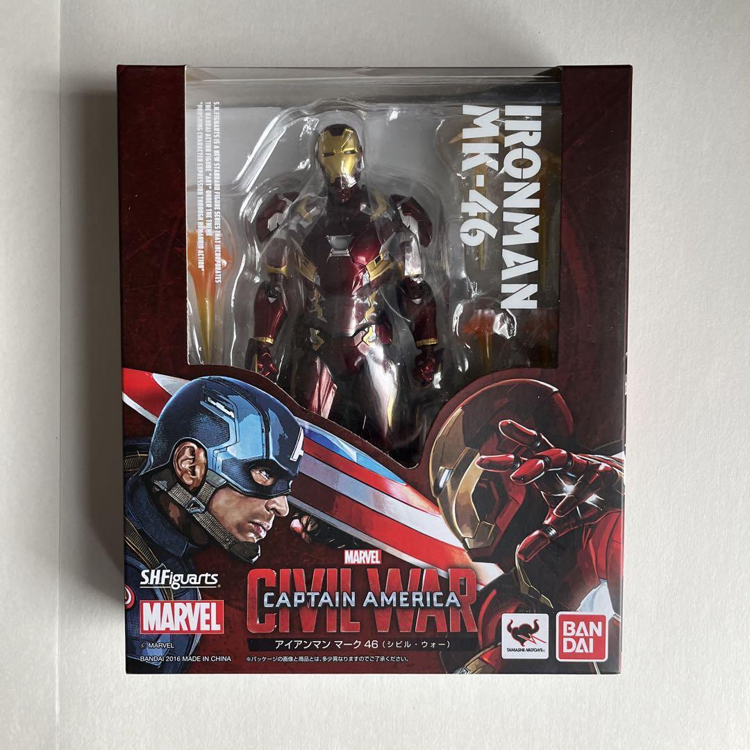 Bandai S.H.Figuarts Marvel Iron Man MK 46 Civil War Figure
