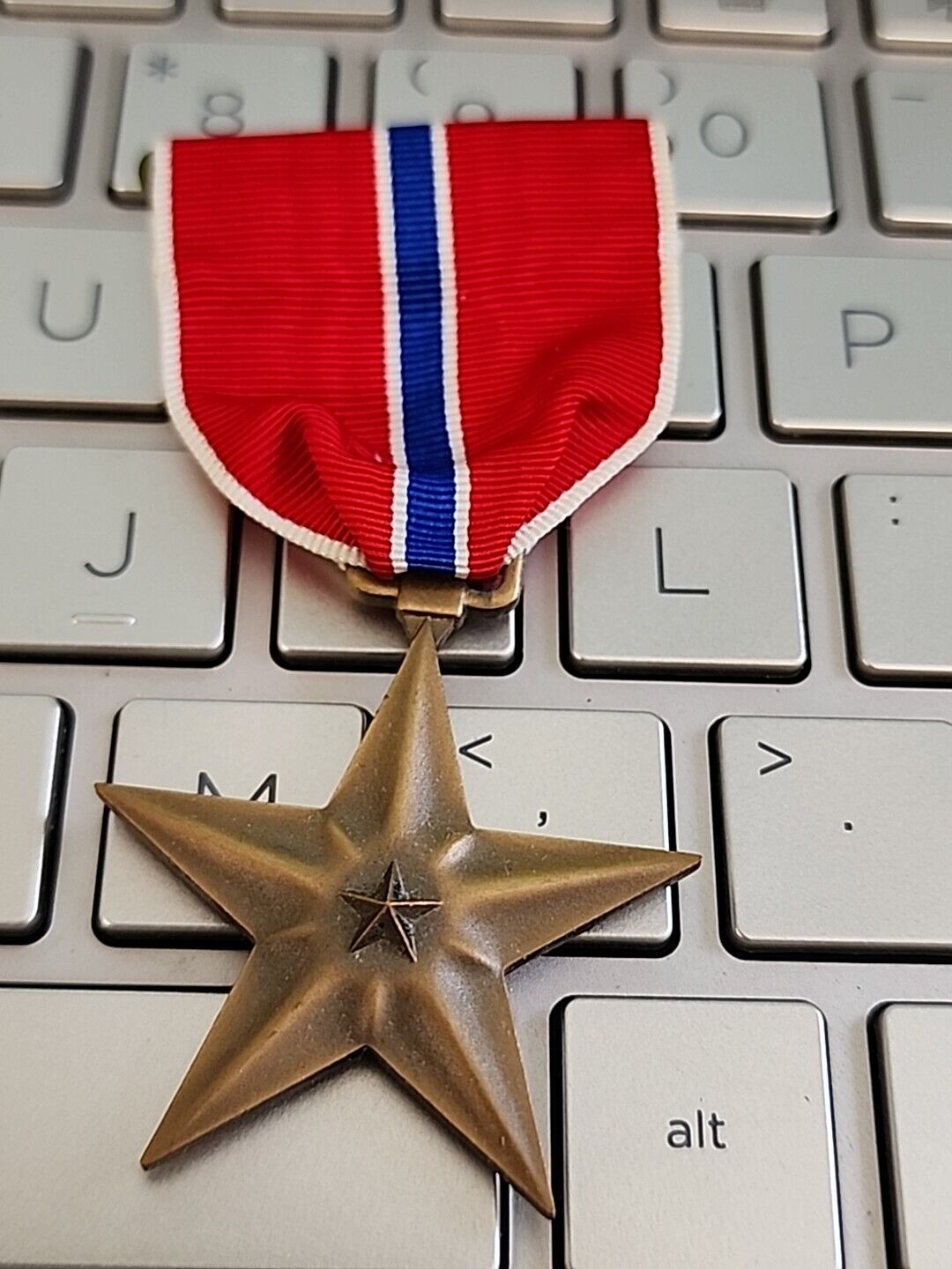 WW2, BRONZE STAR  REAL THING SEE STORE WW2 MEDALS -STORE OWN BY NAVY VET- HOOYA