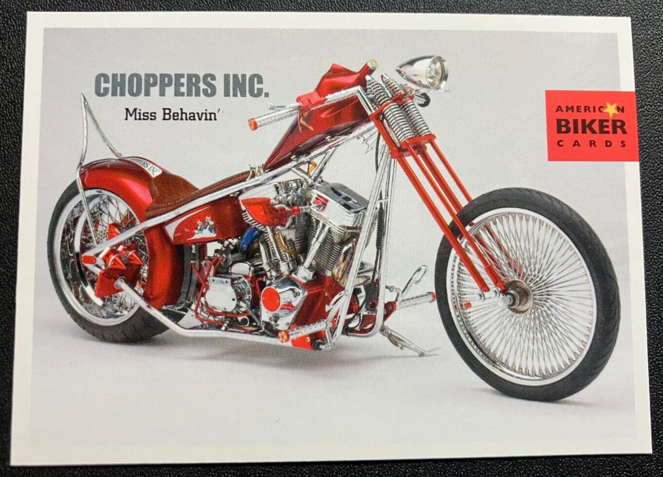 #44 Miss Behavin\' by Choppers Inc. - 2004 American Biker Trading Card - MINT