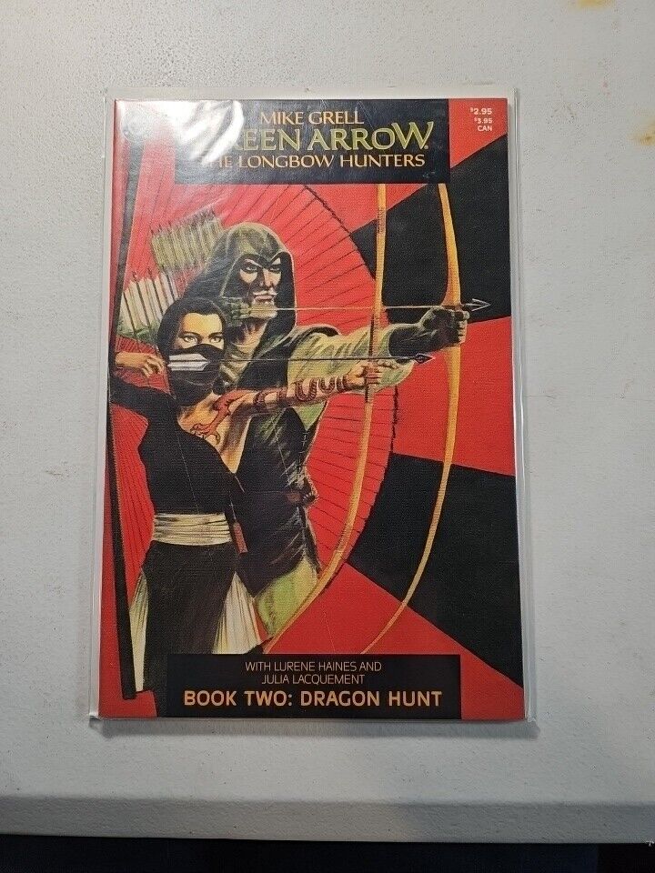 Green Arrow The Longbow Hunters #2 DC Comics Bagged And Boarded