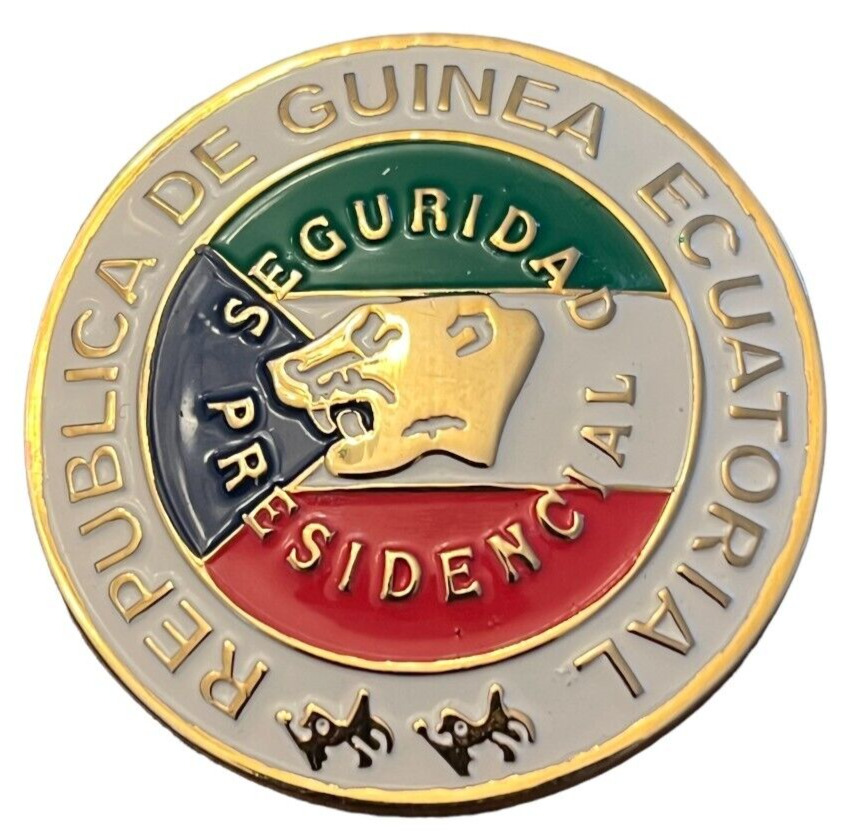Republica De Guinea Pin Ecuatorial Seguridad Presidencial Round 1.75\