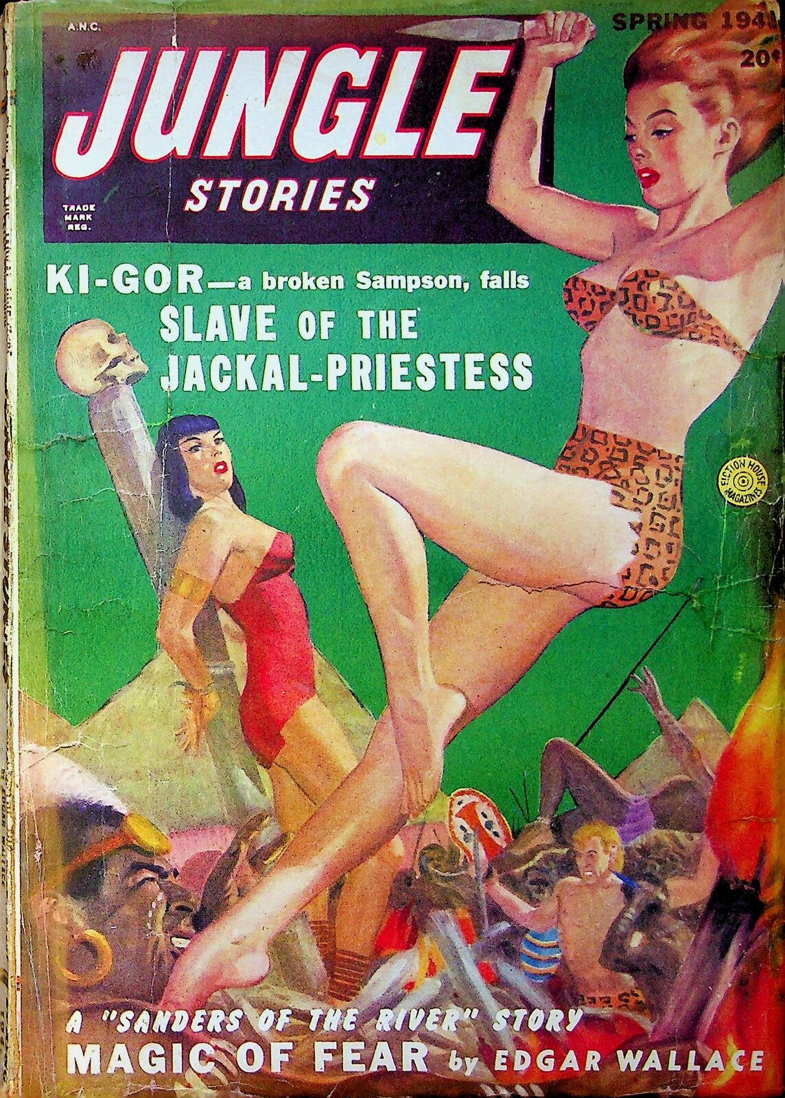 Jungle Stories Pulp 2nd Series Feb 1948 Vol. 4 #2 VG