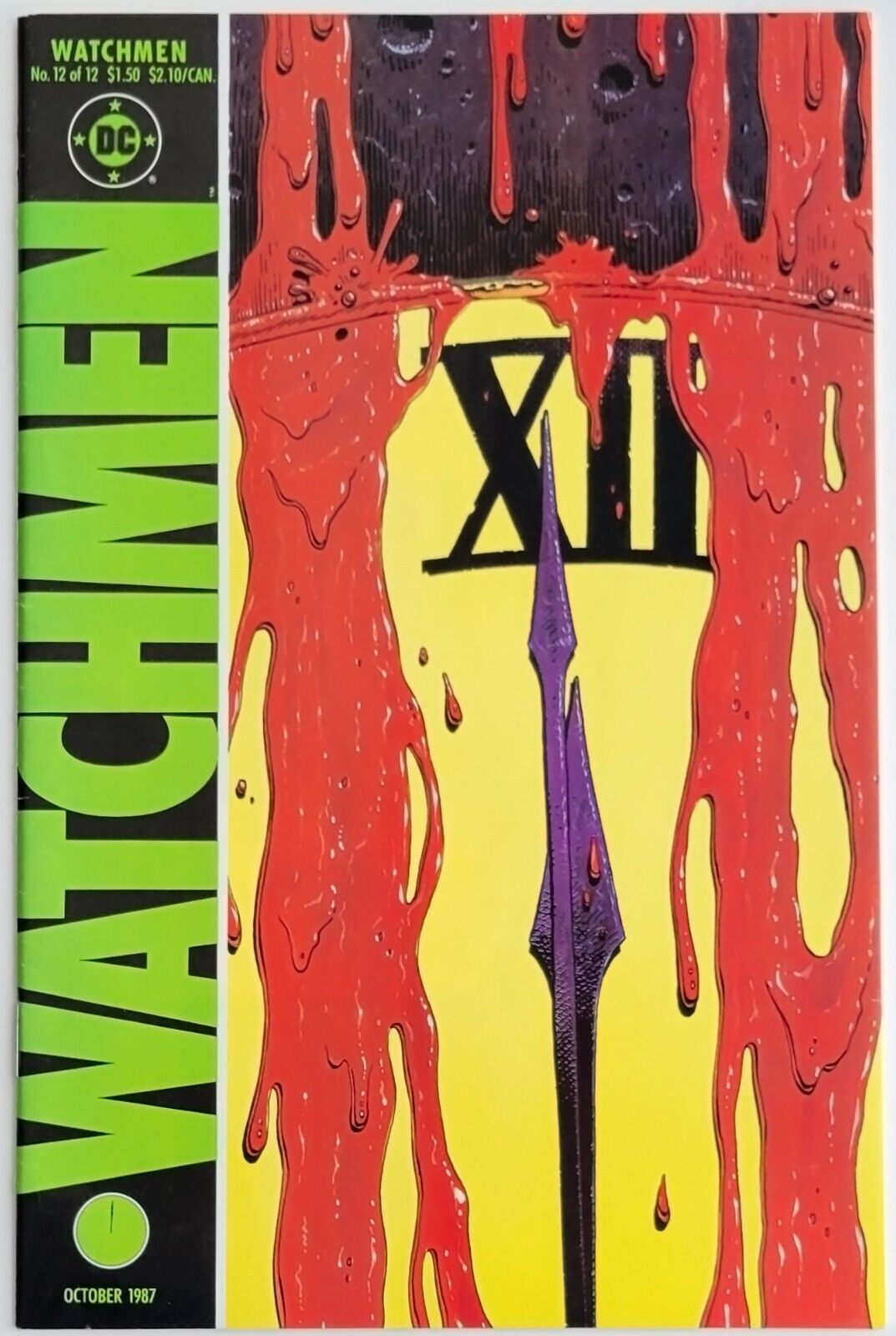 Watchmen #12 (1987) Vintage Final Issue of the Epic Limited Series by Alan Moore