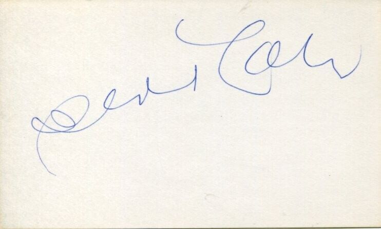 Bert Lahr The Wizard Of Oz Cowardly Lion Rare Signed Autograph BAS Beckett