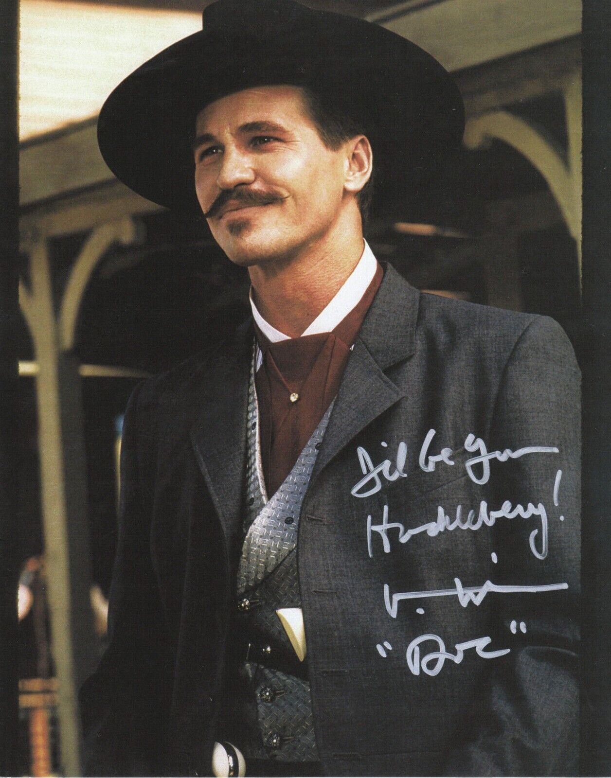 Set Of 5 Tombstone Movie Photos 8x10 signed reprint Wyatt Earp Doc Holliday