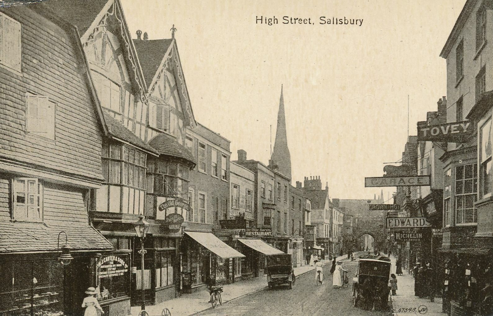 SALISBURY - High Street - Wiltshire - England