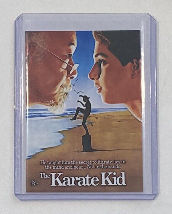The Karate Kid Limited Edition Artist Signed Trading Card 1/10
