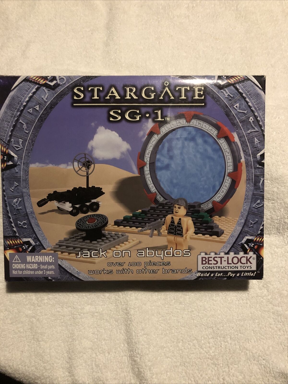 Best-Lock Construction Toys Stargate SG-1 2013 Jack on Abydos Over 100pc