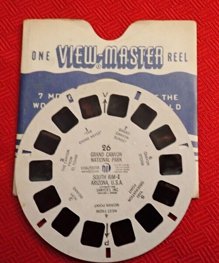 Vintage Single & 3pk View Master Reels - Your Choice- $5.95-$14.95
