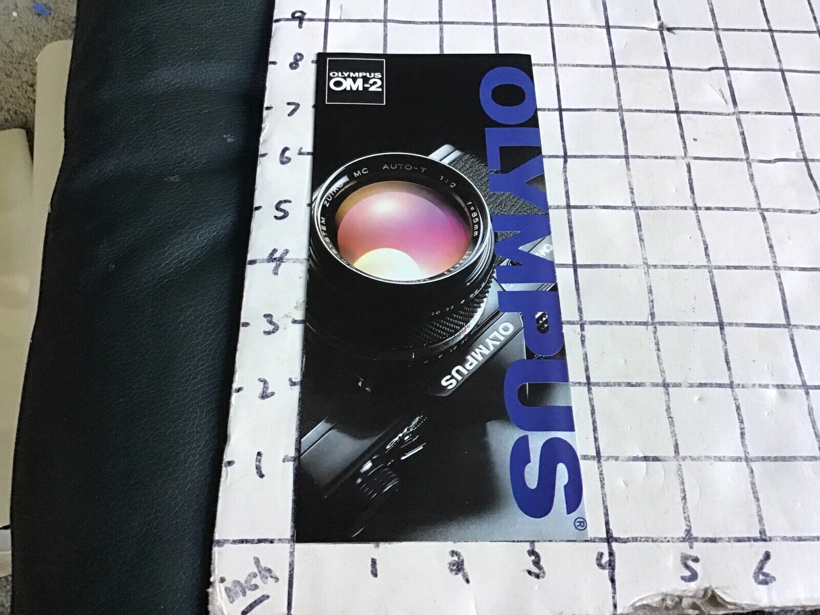 Original Vintage Brochure: OLYMPUS OM-2 ... i show all pages - circa 1980\'s
