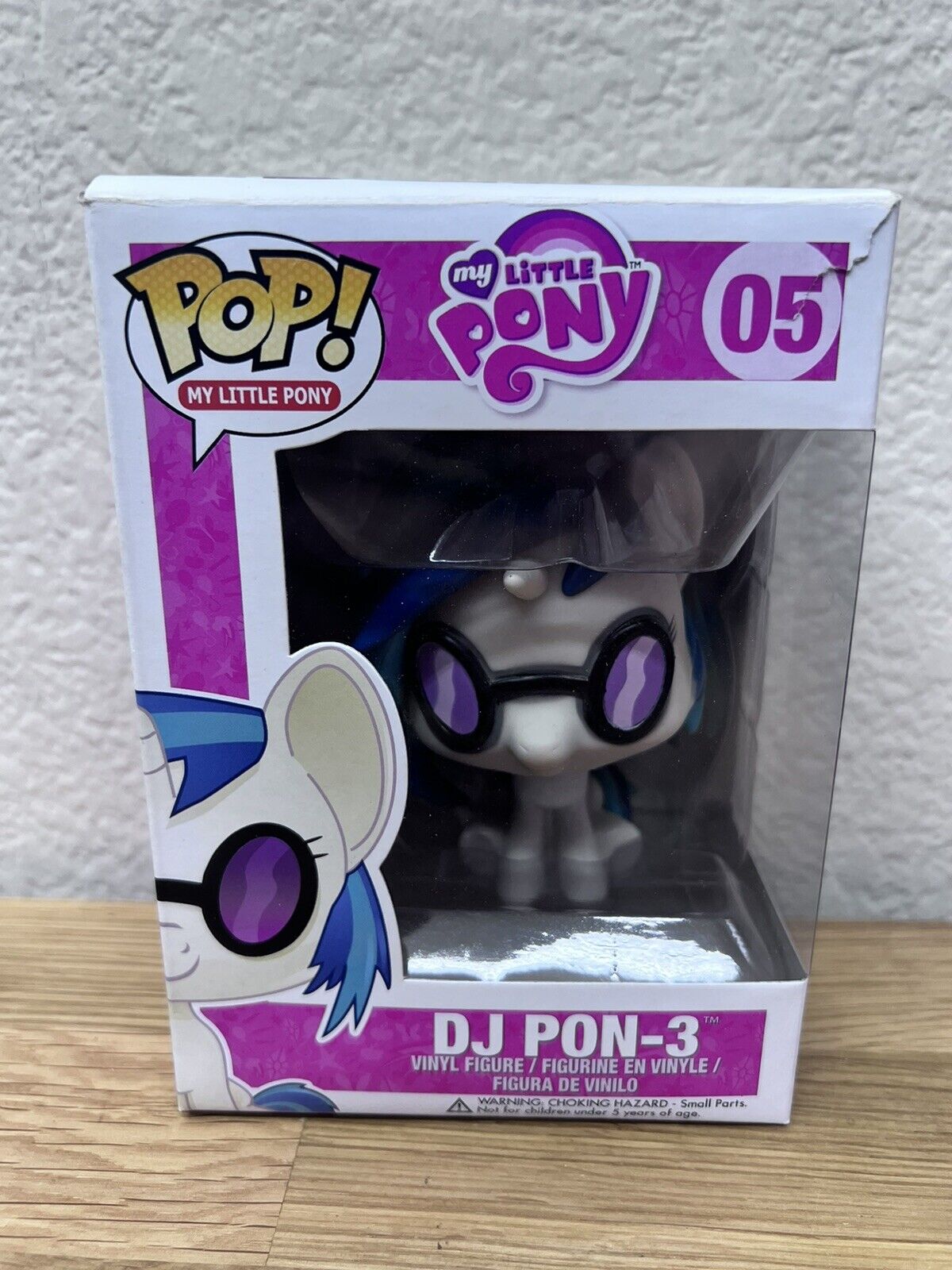 DJ PON-3  #05 Funko Pop • My Little Pony MLP Hasbro 2013 Googles Tear In Box