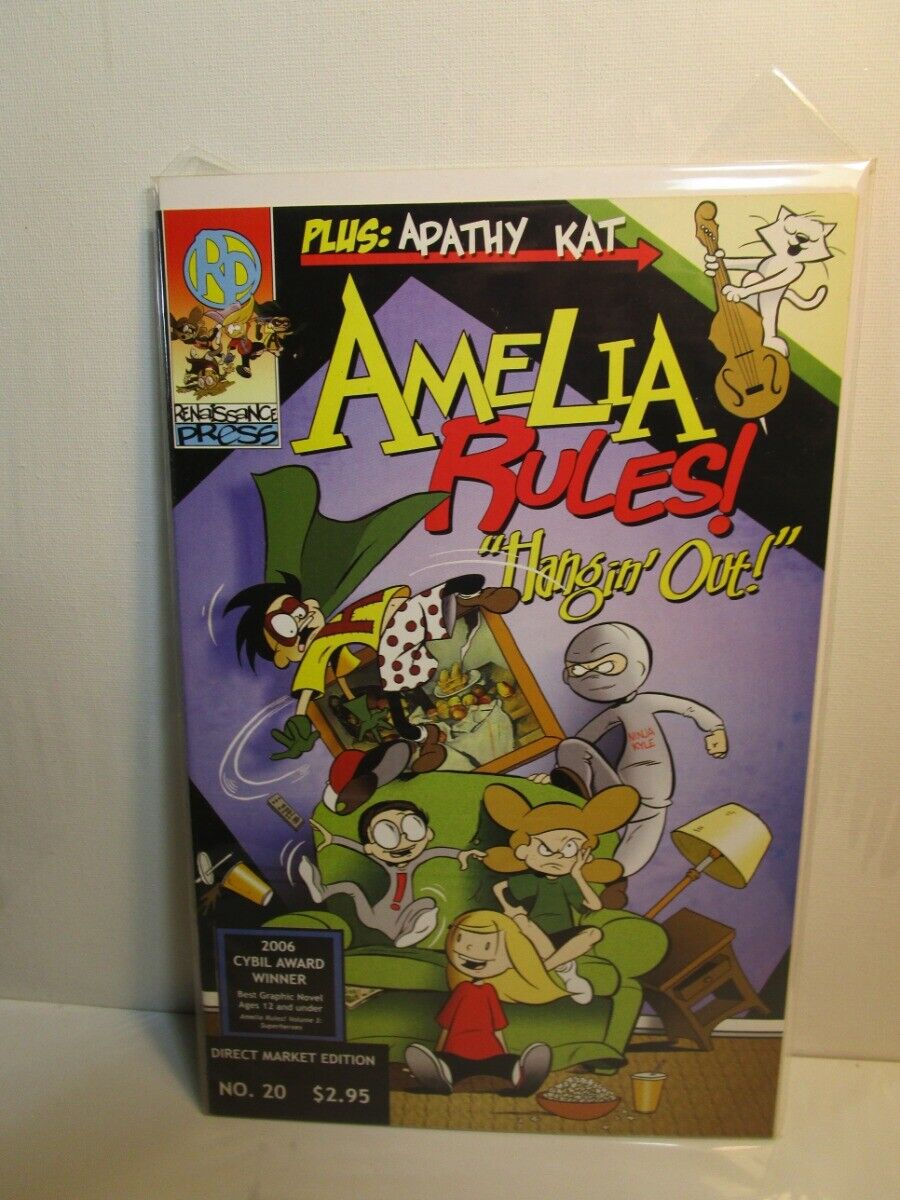 Amelia Rules #20 2007 Renaissance Press Comics Bagged Boarded