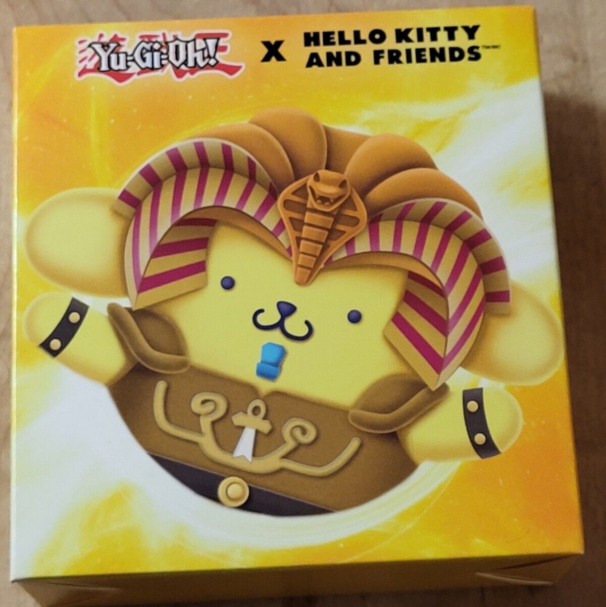 Yugioh x Hello Kitty By Sanrio McDonald\'s Toy Exodia Forbidden One Pompompurin 