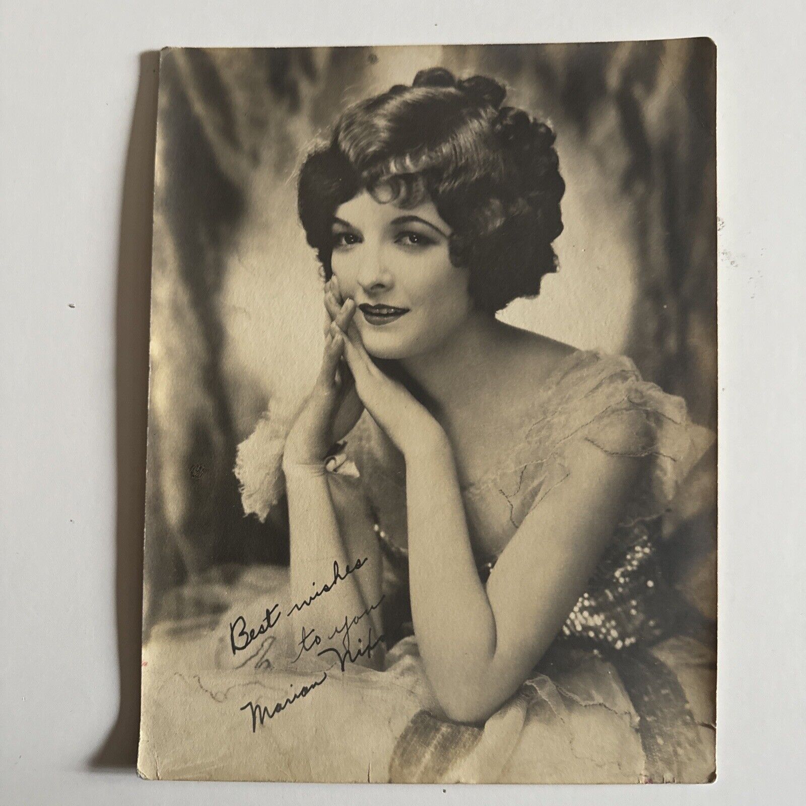 Marian Nixon Autographed Inscribed Photo 1926 Rare Best Wishes Actress 