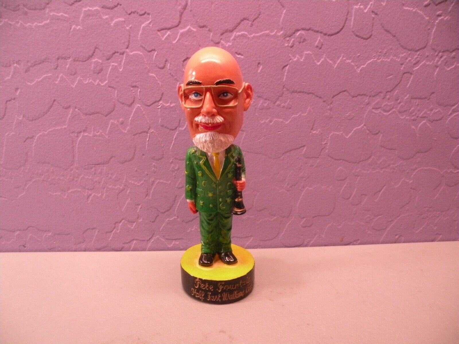PETE FOUNTAIN BOBBLEHEAD - NEW ORLEANS JAZZ 2012