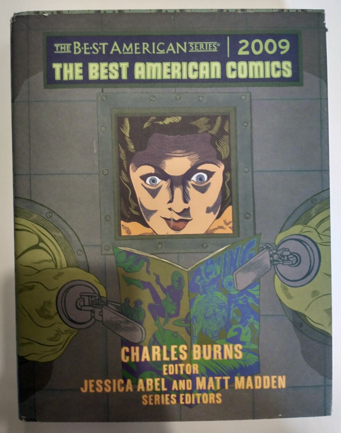 The Best American Comics 2009 Hardcover Charles Burns HMH