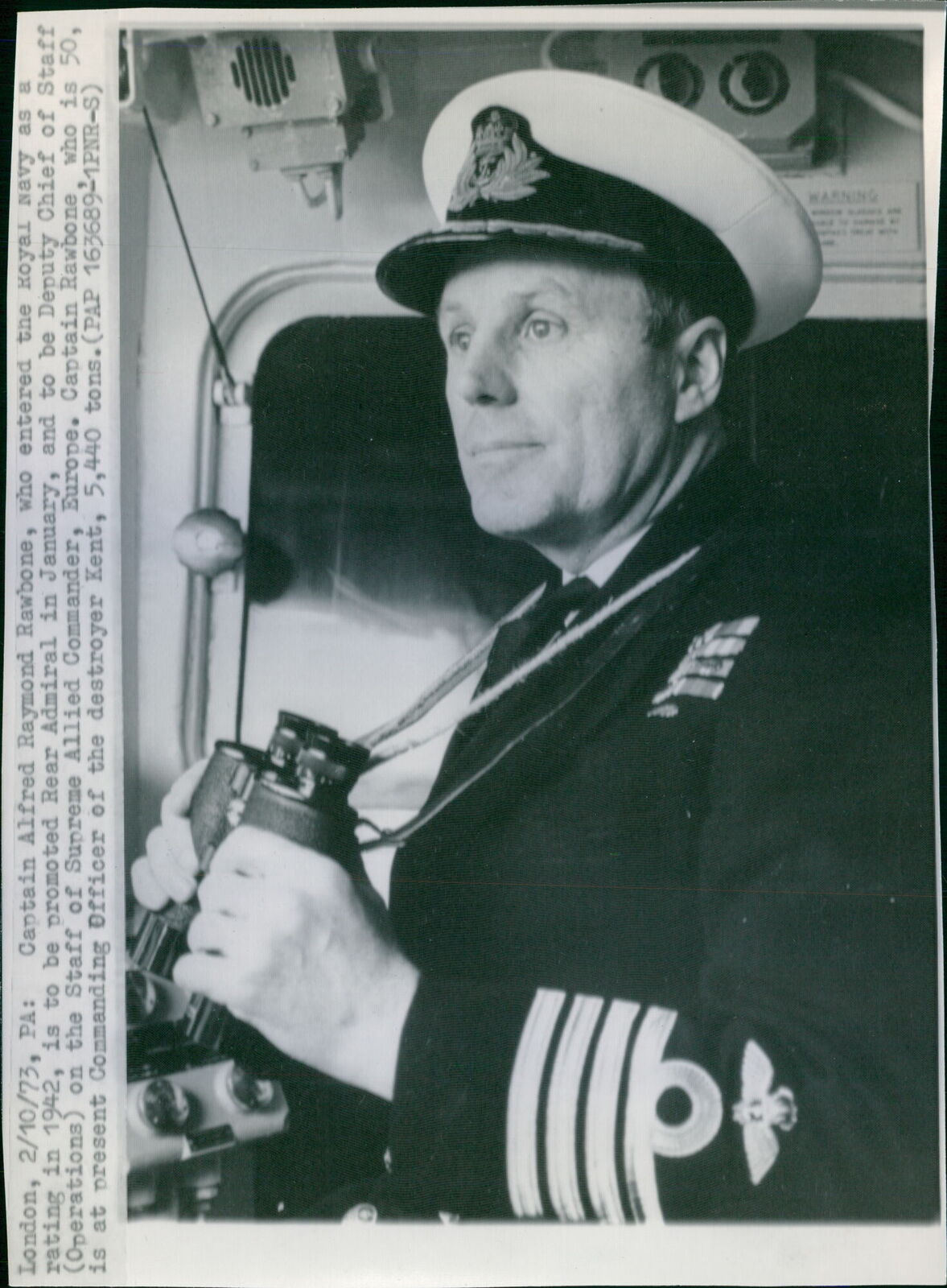 Capt. Alfred Raymond Rawbone - Vintage Photograph 2413229