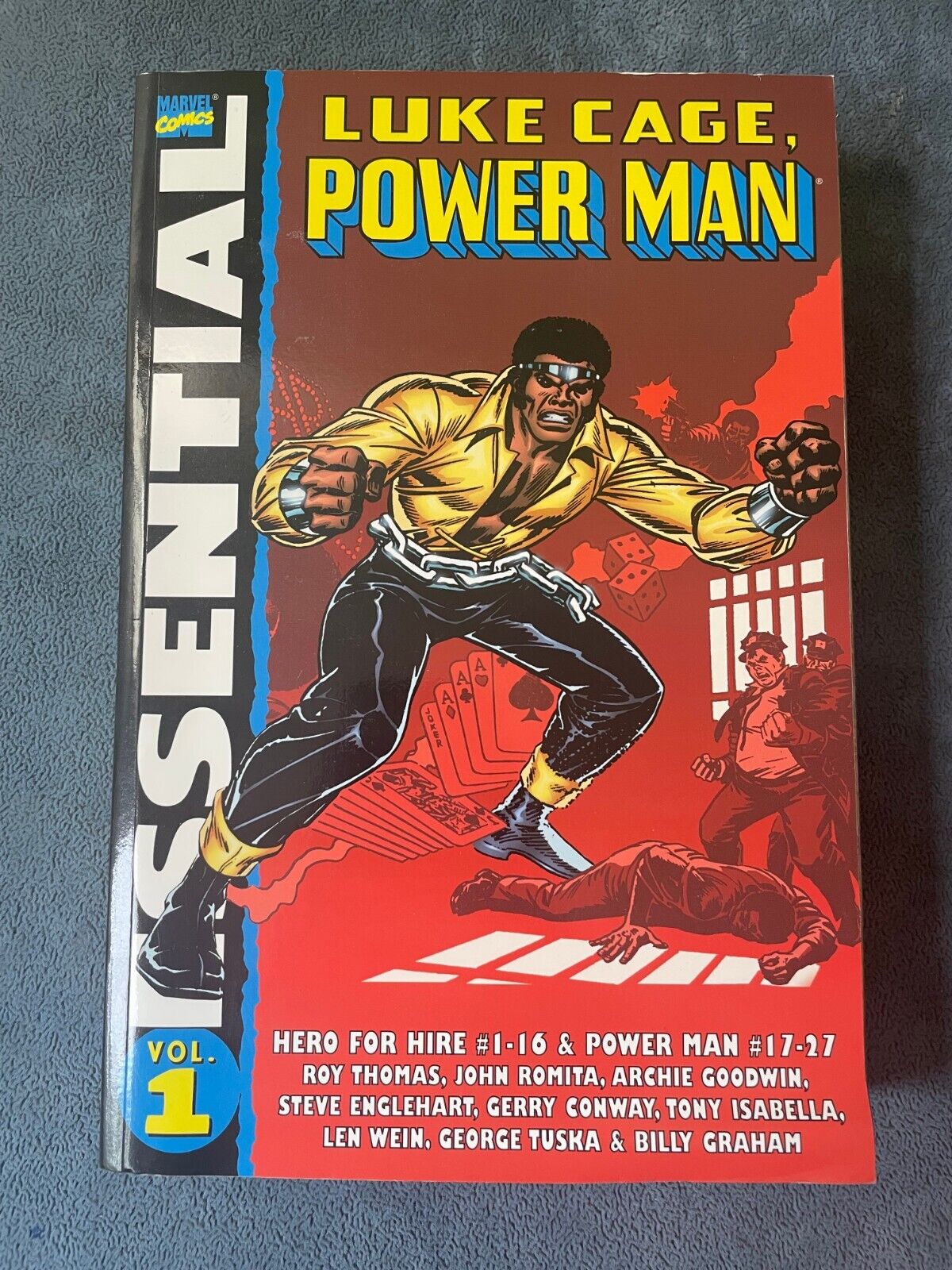 Essential Luke Cage Power Man Volume 1 TPB Marvel Comics Graphic Novel Softcover