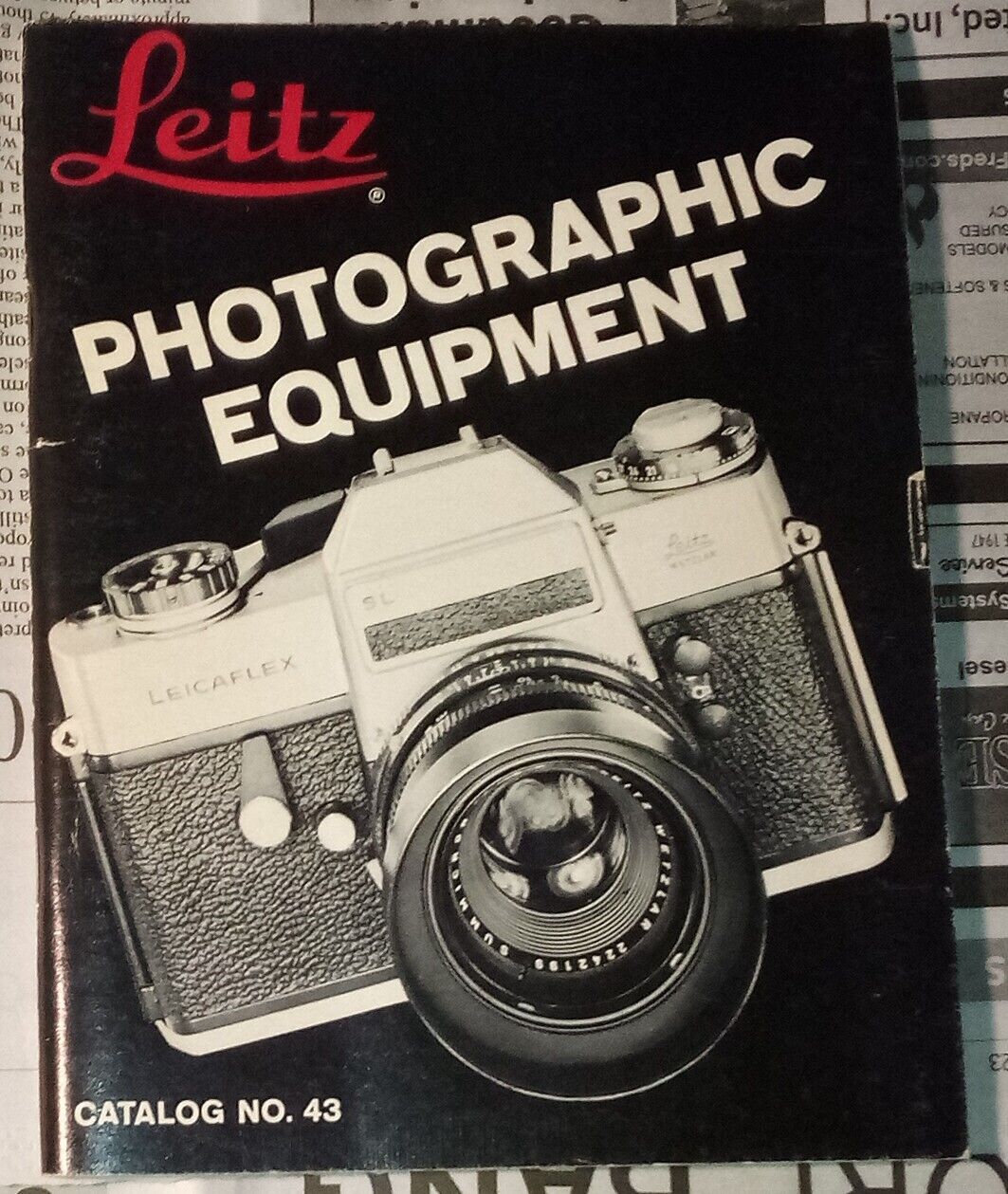 Leica Leitz Photographic Equipment Catalog No. 43