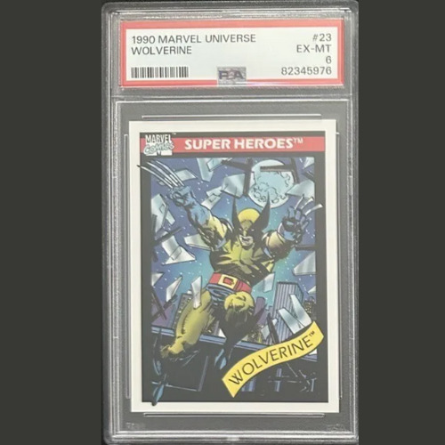 1990 Impel Marvel Universe Wolverine #23  PSA Graded