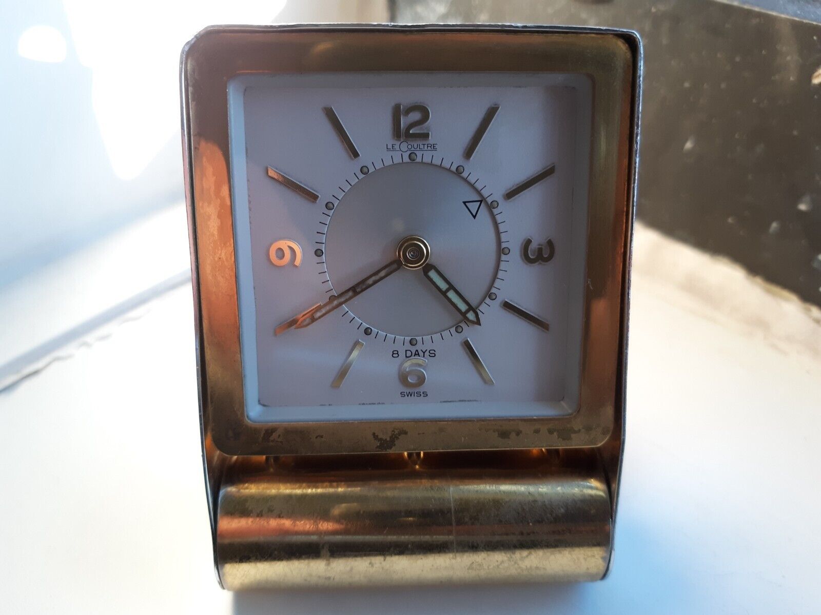 Vintage Jaeger Lecoultre Memovox 8 days alarm clock working