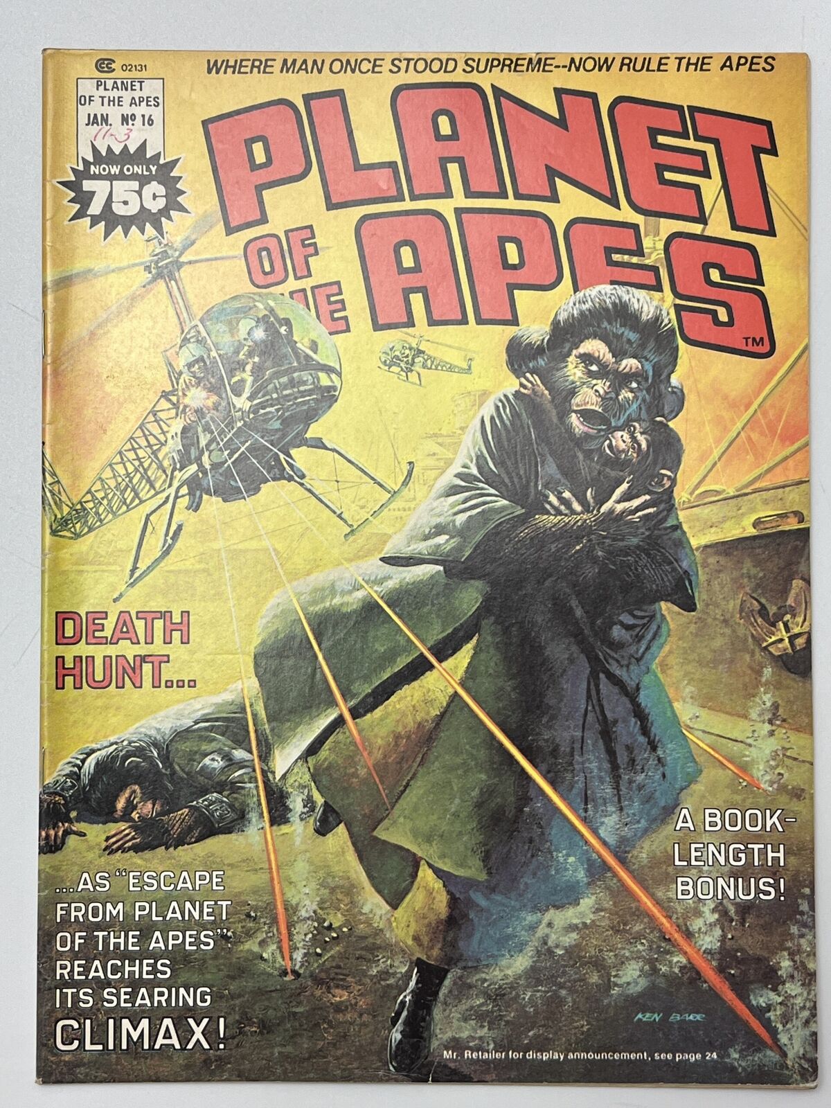 Planet of the Apes #16 (1976)