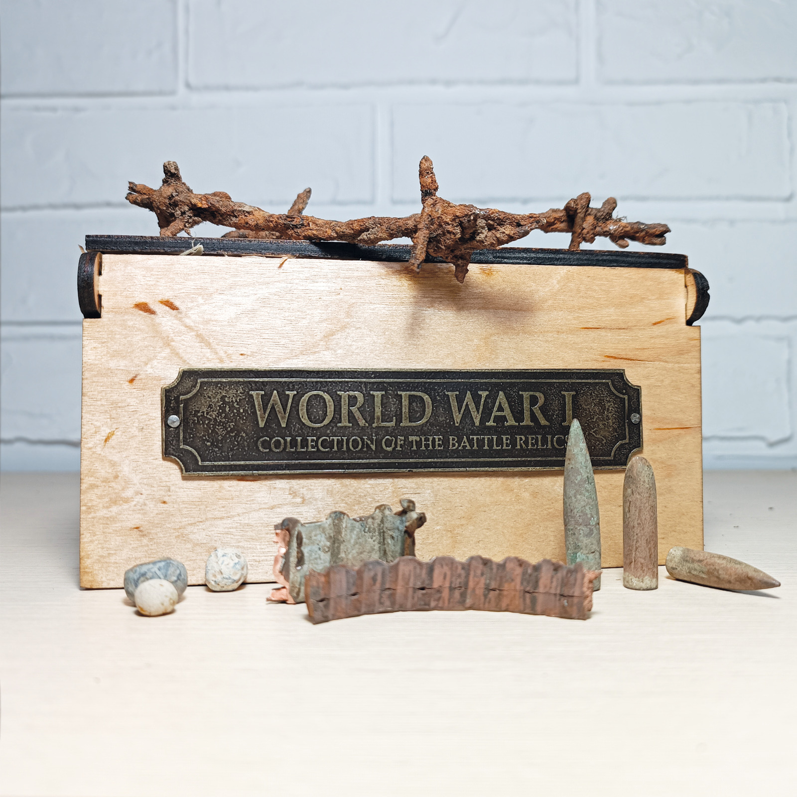 Trench Art WW1 German Austria Memorabilia Battle Relics Authentic Collection