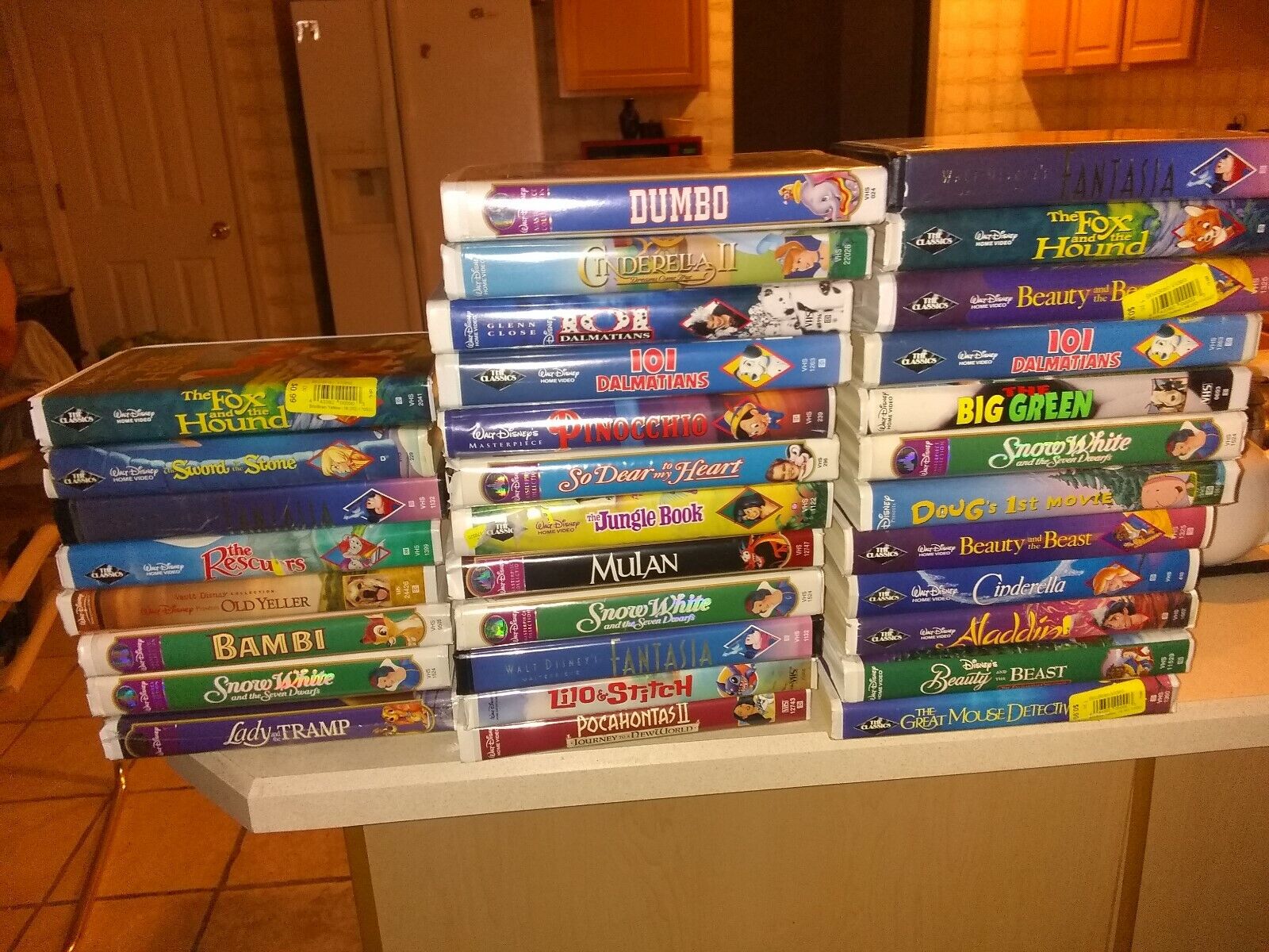 Walt Disney\'s Lot of 5 VHS Movies, You Pick from the List, not photos B1L1