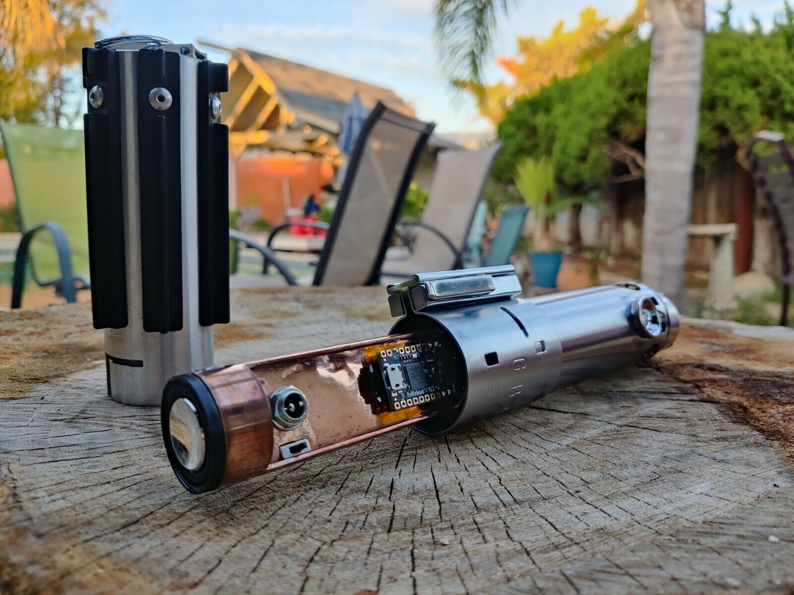 89Sabers Graflex pixel neo Lightsaber Proffieboard or cfx Copper chassis (MTO)