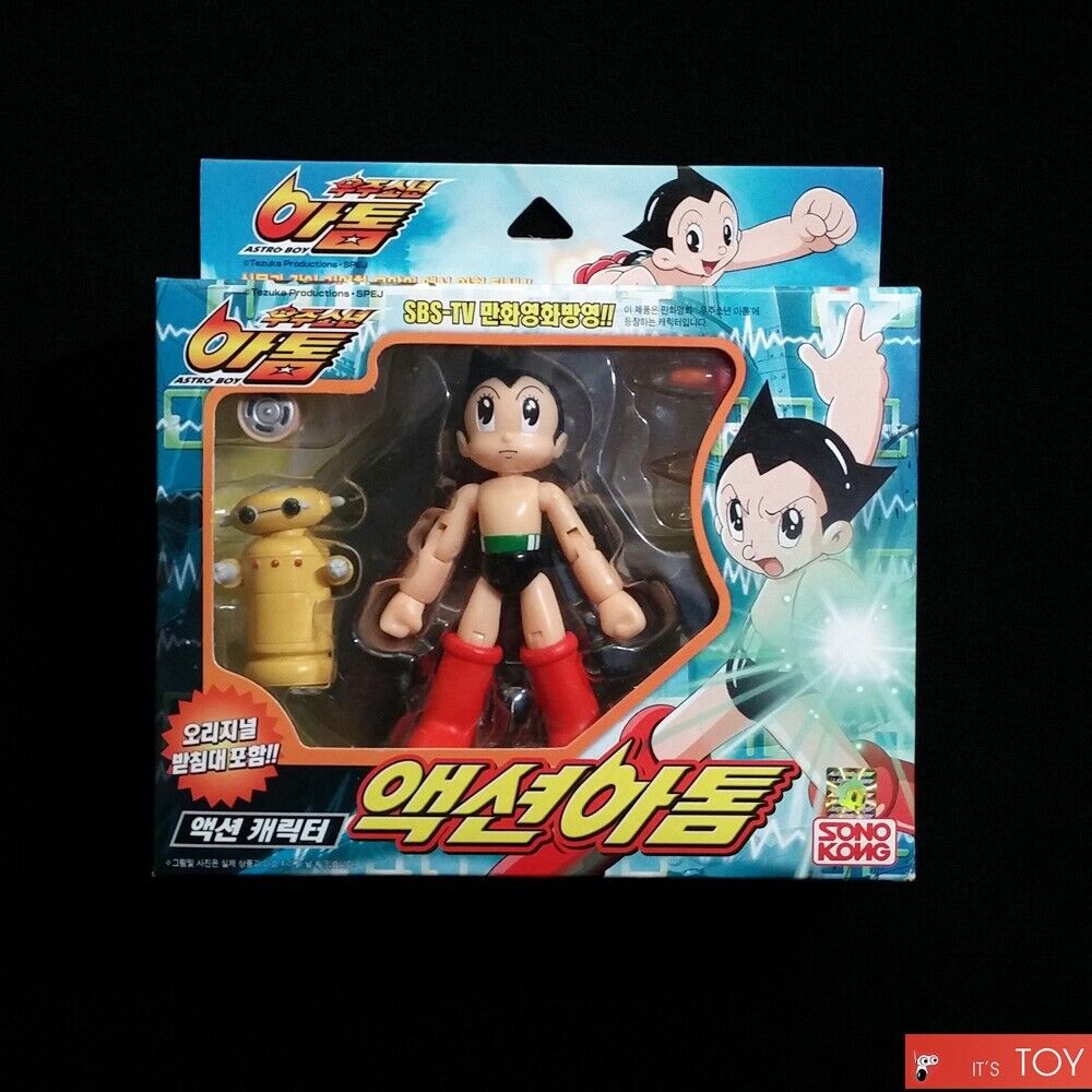 Takara Astro Boy Atom Action figure set 4.3