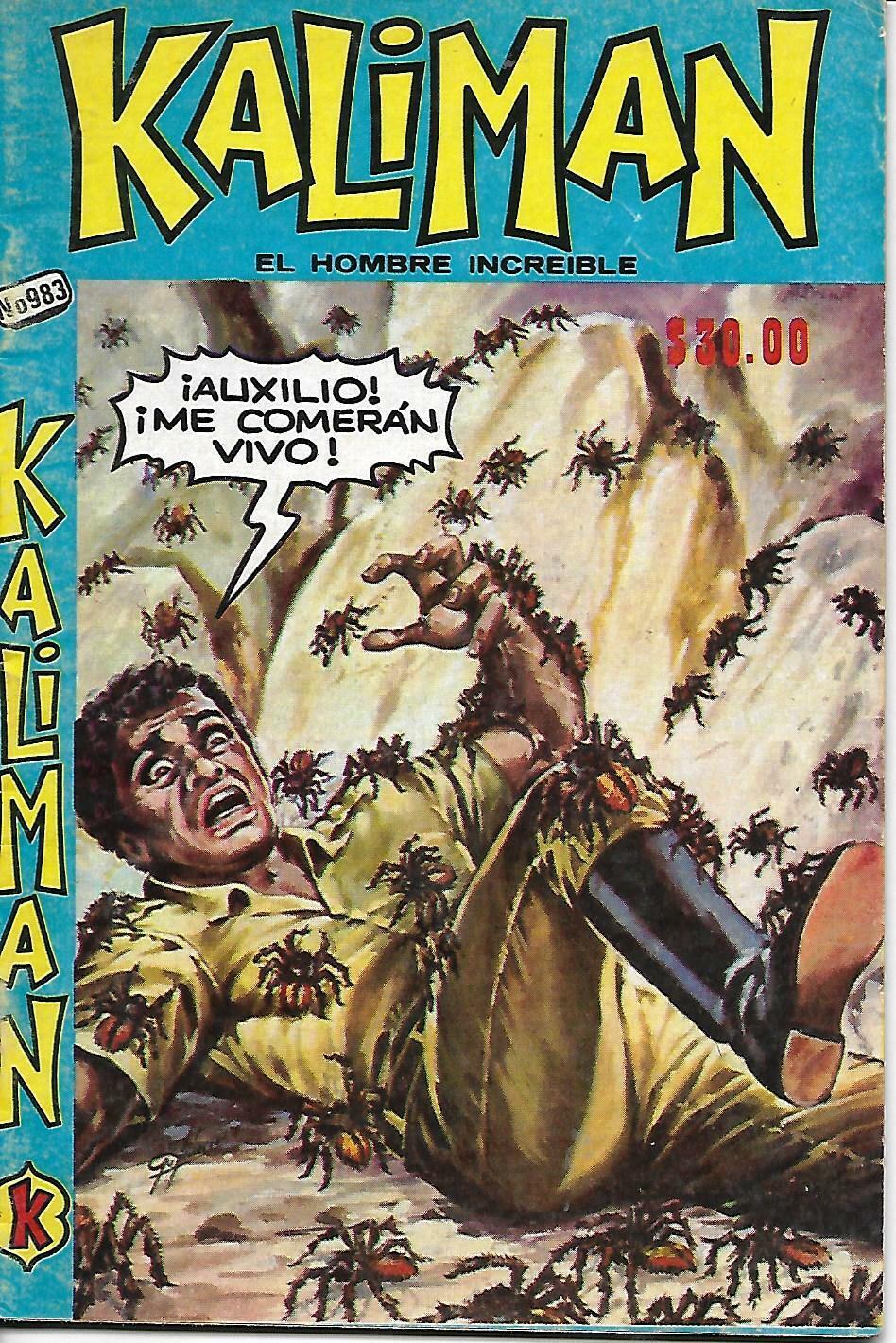Kaliman El Hombre Increible #983 - Septiembre 28, 1984 - Mexico 