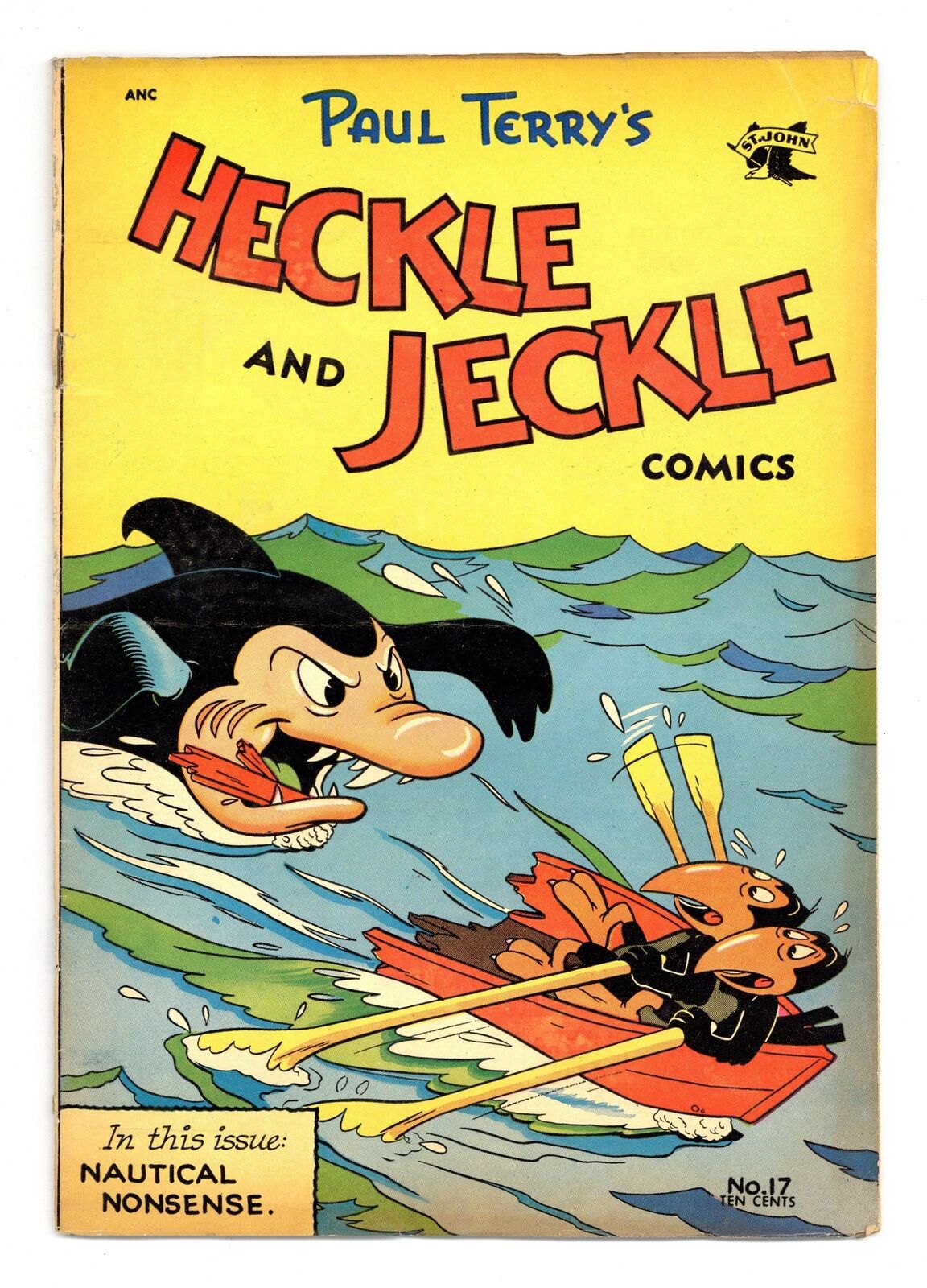 Heckle and Jeckle #17 GD/VG 3.0 1954