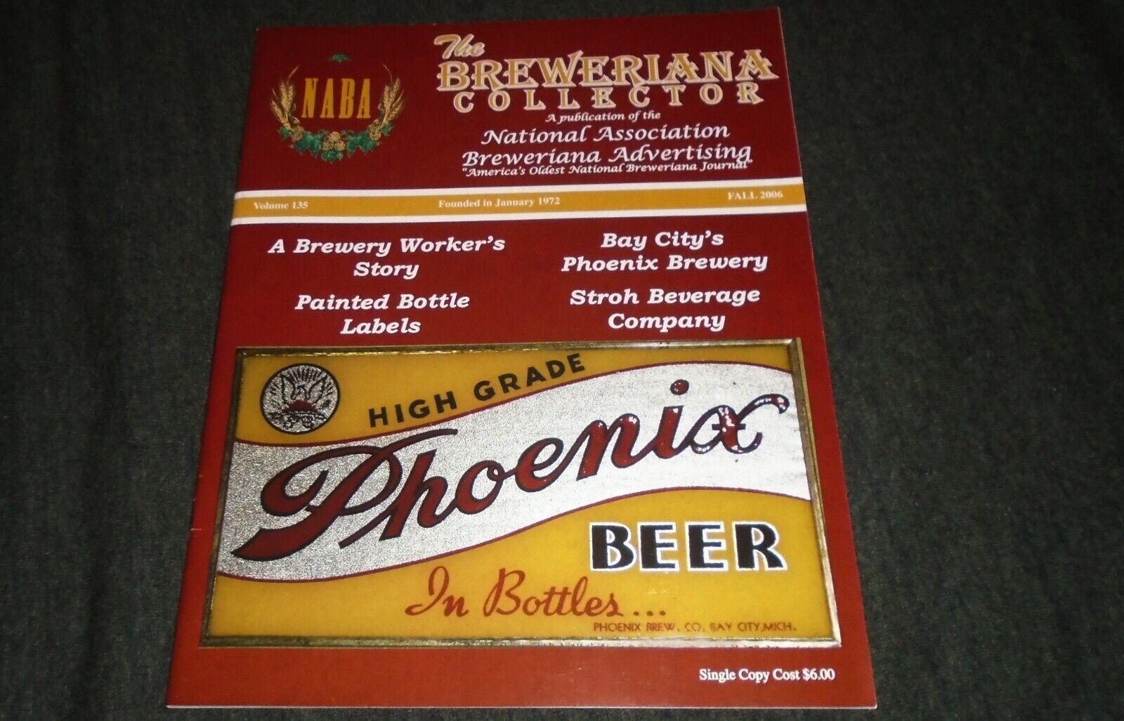Beer History Book - Bay City, Michigan Breweries, Stroh\'s Detroit, Buffalo NY
