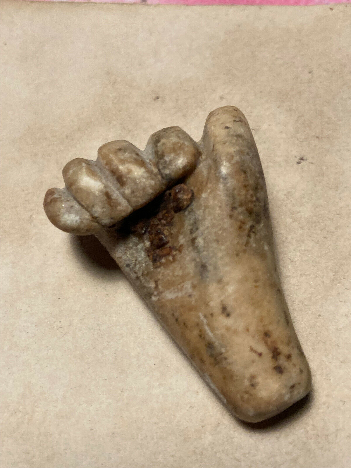 RARE ANCIENT Ex Voto : Hand Sculture - 1600's - South Italy - Special  