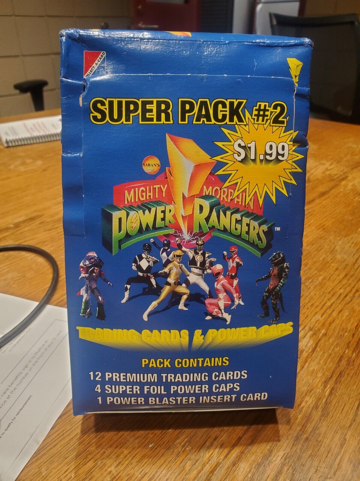 1995 Mighty Morphin Power Rangers Super Pack #2  24 Packs