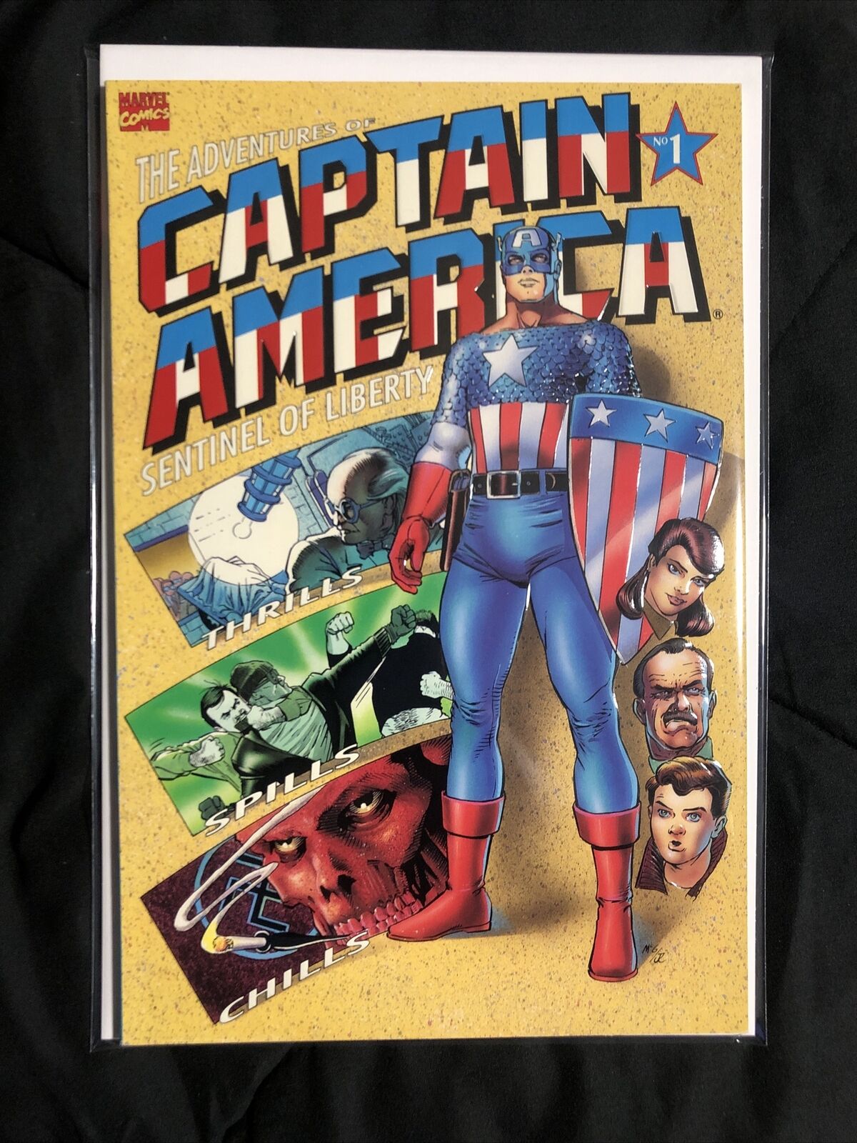 The Adventures of Captain America: Sentinel of Liberty #1 (Sep 1991, Marvel)