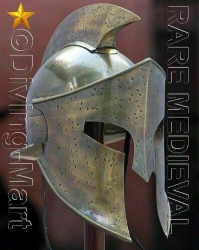 Medieval 300 Spartan Helmet Wearable Antique Leonidas Helmet Item