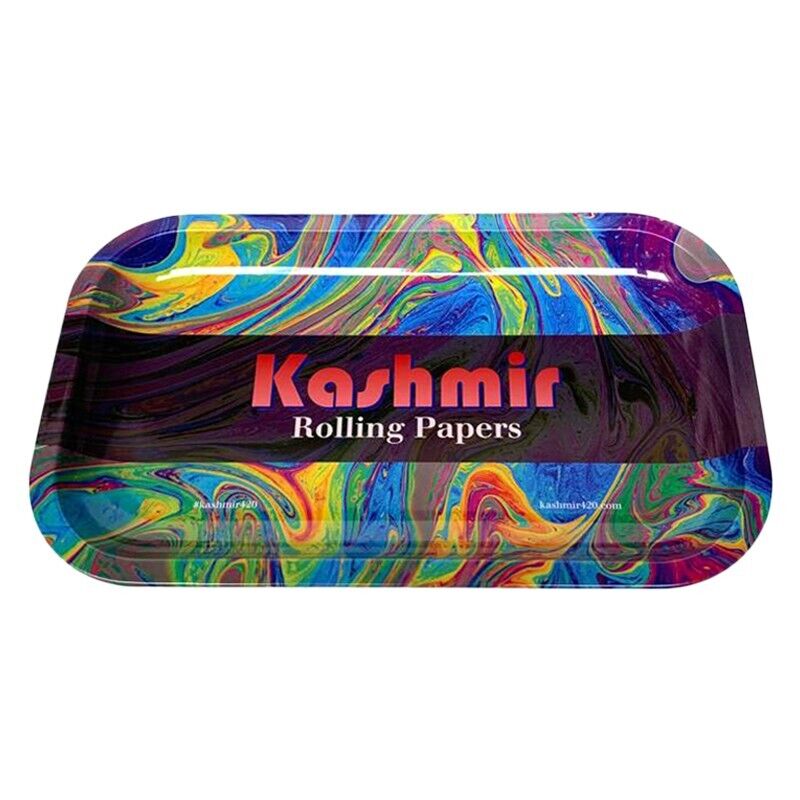Kashmir Rolling Trays Multipurpose Metal Tray Perfect for Serving Set of 3 Count
