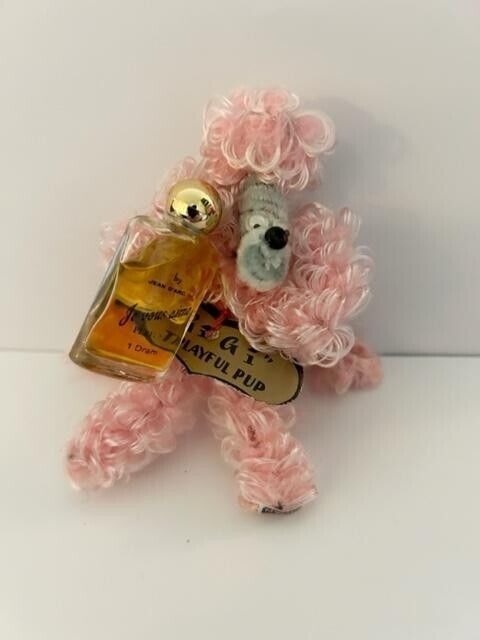 Rare ~ Vintage Gigi: Pink Poodle Perfume Bottle Novelty/Figural