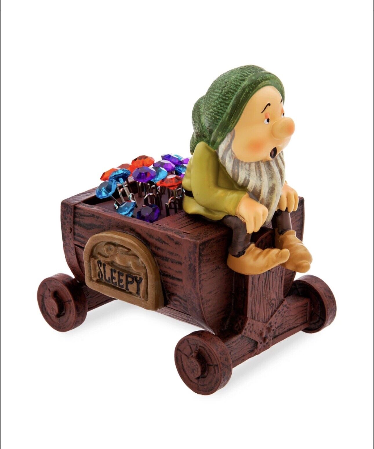New 85th Anniversary  Snow White & Seven Dwarfs Sleepy Figural Trinket Dish Set