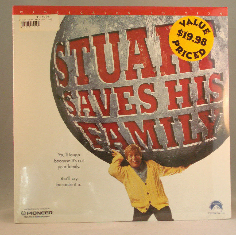 Stuart Saves His Family (1995) - Laserdisk - WS - sealed