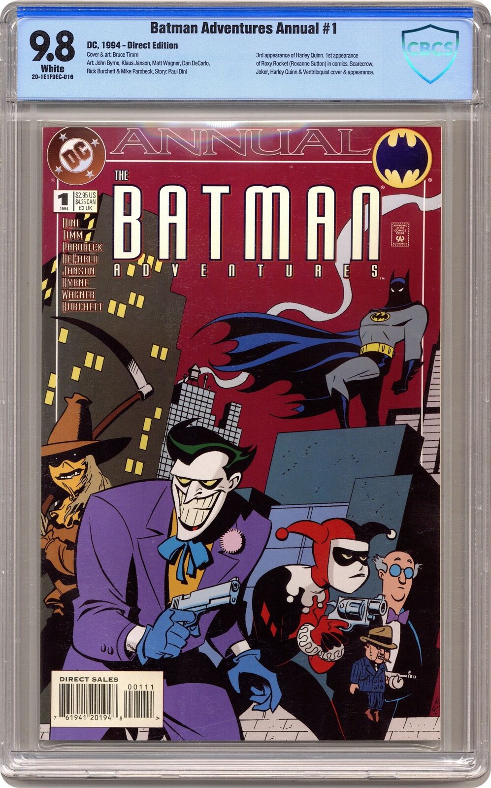 Batman Adventures Annual #1 CBCS 9.8 1994 20-1E1F9EC-016