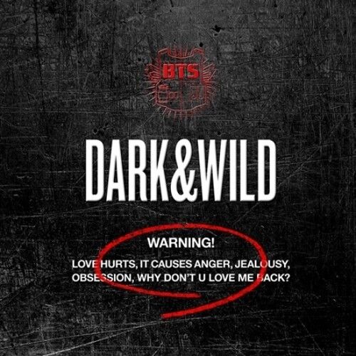 BTS-[DARK & WILD] 1st Album CD+PhotoBook+PhotoCard+Gift KpopSealed DARK and WILD